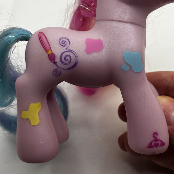 My Little Pony G3 Toola Roola 2007 Paint Dress Up Painter Horse MLP - Picture 5 of 7
